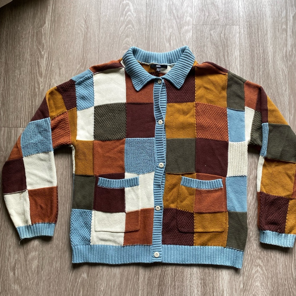 Vans Multicolor Patchwork Cardigan